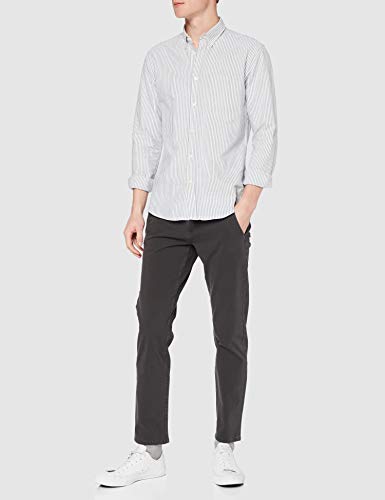 Dockers Smart 360 Flex Alpha Slim Pantalones, Gris (Steelhead 0005), 32W / 34L para Hombre