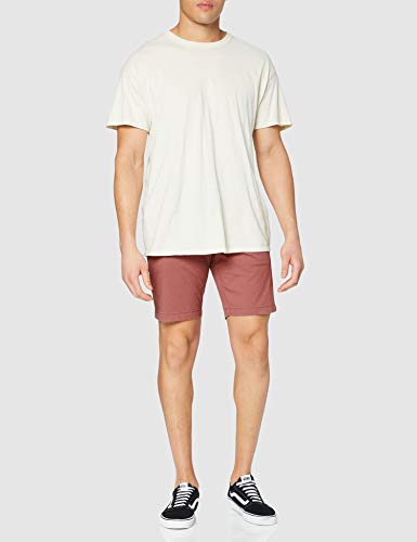 Dockers Smart Supreme Flex Modern Chino Short Pantalones Cortos, Rojo, 38 para Hombre