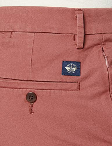 Dockers Smart Supreme Flex Modern Chino Short Pantalones Cortos, Rojo, 38 para Hombre