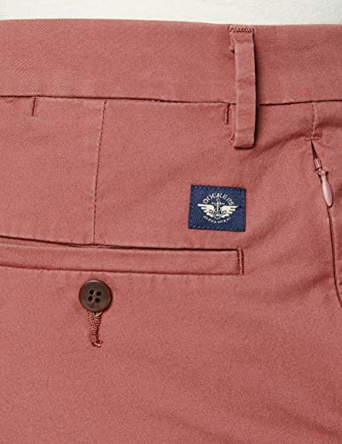 Dockers Smart Supreme Flex Modern Chino Short Pantalones Cortos, Rojo, 38 para Hombre