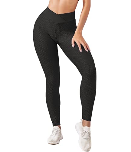 DUROFIT Mallas Deportivas para Mujer Pantalones Deportivos Anticelulíticos Mallas de Compresión Cintura Alta Ajustados Push Up Pantalones Levantadores de Glúteos Yoga para Correr Gimnasio Fitness
