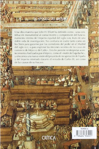 El apogeo del imperio: España y la nueva españa en la época de Carlos III, 1759-1789 (SERIE MAYOR II)
