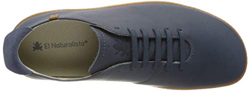 El Naturalista El Viajero, Zapatos de Cordones Derby Mujer, Azul (Vaquero Vaquero), 43 EU