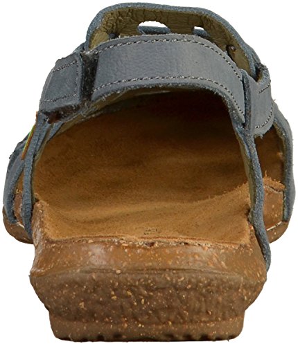 El Naturalista Wakatua Sandalias con Punta Cerrada, Mujer, Azul (Vaquero Vaquero), 38 EU