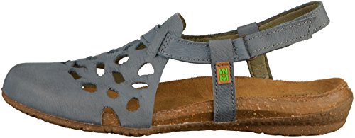 El Naturalista Wakatua Sandalias con Punta Cerrada, Mujer, Azul (Vaquero Vaquero), 38 EU