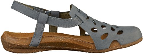 El Naturalista Wakatua Sandalias con Punta Cerrada, Mujer, Azul (Vaquero Vaquero), 38 EU