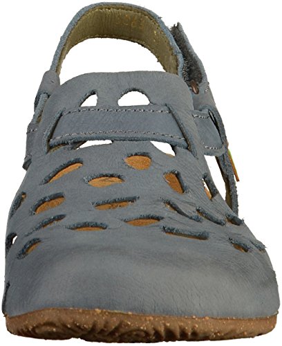 El Naturalista Wakatua Sandalias con Punta Cerrada, Mujer, Azul (Vaquero Vaquero), 38 EU