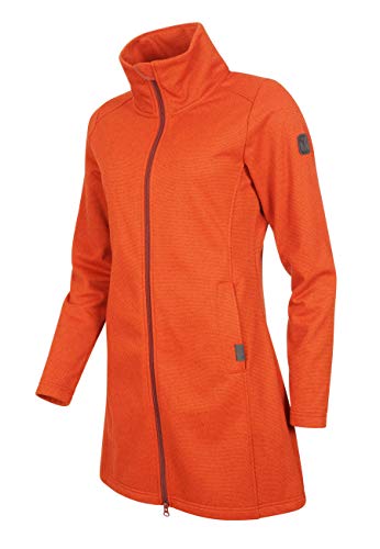 Elkline Crispair - Abrigo de forro polar para mujer, Salida:, Cuello alto, Manga larga, Mujer, color Papricared., tamaño 46