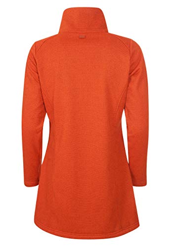 Elkline Crispair - Abrigo de forro polar para mujer, Salida:, Cuello alto, Manga larga, Mujer, color Papricared., tamaño 46