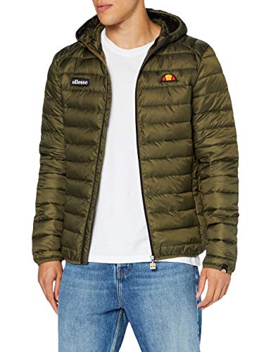 Ellesse Chaqueta Lombardy para hombre, Hombre, Chaqueta, SHS01115, caqui, XS