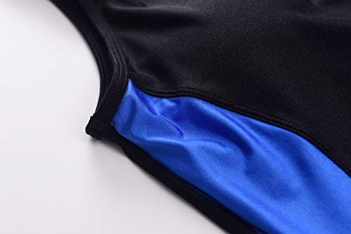 Eono Essentials - Malla de gimnasia, baile y ballet sin mangas para mujer, talla L