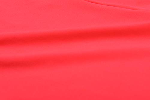 Eono Essentials - Mallas de yoga pirata elásticas para mujer con cintura media (rosa, M)