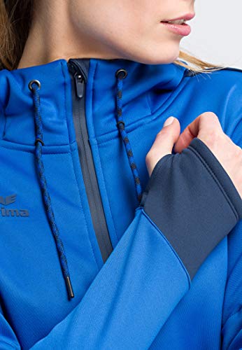 erima Basic 2.0 Chaqueta de Softshell, Mujer, Azulón/Azul Marino, 44