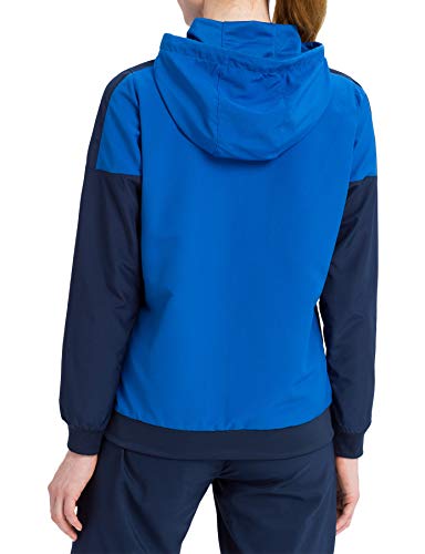 erima Squad Tracktop Chaqueta Deportiva, Mujer, Azulón/Azul Marino, 44