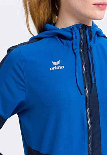 erima Squad Tracktop Chaqueta Deportiva, Mujer, Azulón/Azul Marino, 44