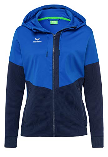 erima Squad Trainings Chaqueta, Mujer, Azulón/Azul Marino, 34