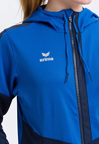 erima Squad Trainings Chaqueta, Mujer, Azulón/Azul Marino, 34
