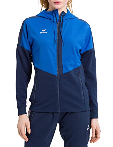 erima Squad Trainings Chaqueta, Mujer, Azulón/Azul Marino, 34