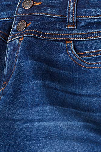 Esprit 089ee1d011 Falda, Azul (Blue Dark Wash 901), 38 (Talla del Fabricante: 36) para Mujer