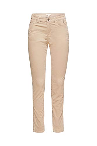 Esprit 099ee1b018 Pantalones, Beige (Light Beige 290), 38 /L30 (Talla del Fabricante: 38/30) para Mujer