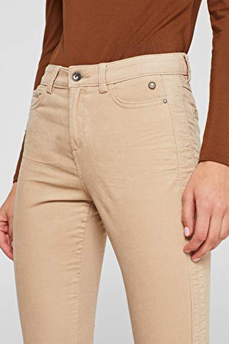 Esprit 099ee1b018 Pantalones, Beige (Light Beige 290), 38 /L30 (Talla del Fabricante: 38/30) para Mujer