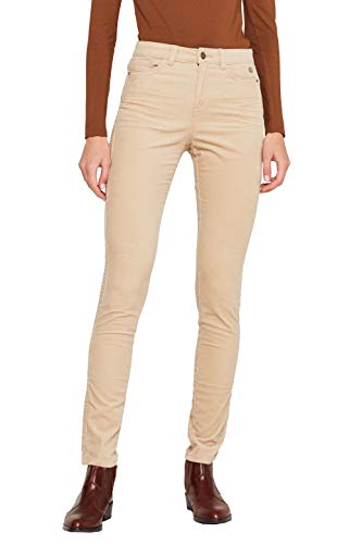 Esprit 099ee1b018 Pantalones, Beige (Light Beige 290), 38 /L30 (Talla del Fabricante: 38/30) para Mujer