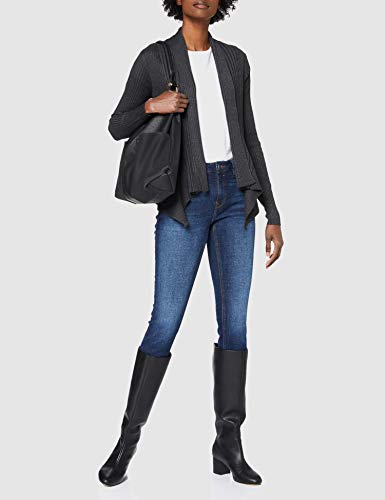 Esprit 998ee1i803 Chaqueta Punto, Gris (Dark Grey 5 024), XL para Mujer