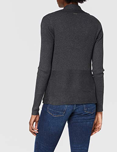 Esprit 998ee1i803 Chaqueta Punto, Gris (Dark Grey 5 024), XL para Mujer