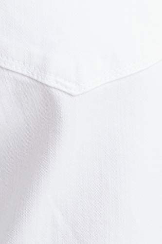 Esprit Maternity Bermuda Denim OTB Boyfrnd Pantalones Cortos premamá, Blanco (White 100), 38 (Talla del Fabricante: 36) para Mujer