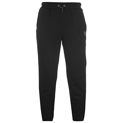 Everlast Hombre Pantalones Deportivos De Jogging Running Negro L