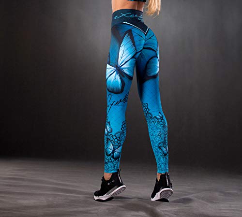 Excess Leggins Mujer Fitness Yoga Mallas Deportivo Pilates Running Gimnasio Maillot de Ciclismo Mochila Portatil de Regalos 3D Italiano push up de Fiesta Mujer Sexy Multicolor Alas L