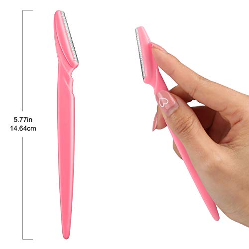 Eyebrow Razor, Cuchillas Afeitar de Cejas Rasuradora de Pelo Facial para Mujer, 30 Piezas