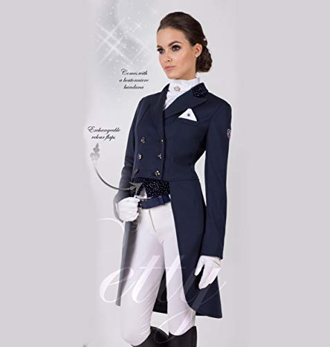 Fair Play Frack Betty - Vestido de doma para mujer, color azul (40)