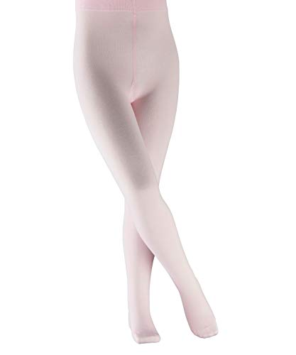 Falke - Leotardos para niña, talla 110/116 - talla alemana, color Rosa (Powderrose)