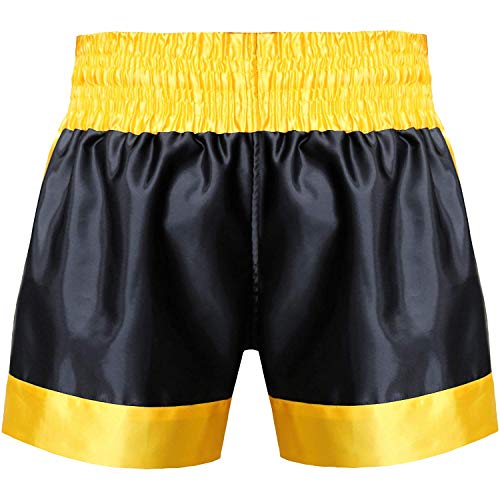 Farabi Muay Thai Short Kickboxing MMA Mix Martial Arts Training Short Boxing Trunk (S)