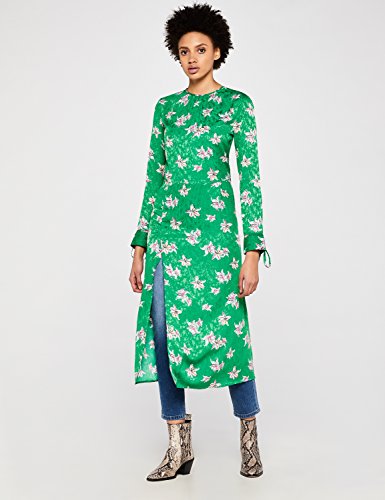 find. Botines de Cuero Estilo Vaquero Mujer, Multicolor (Dark Brown/Beige), 41 EU