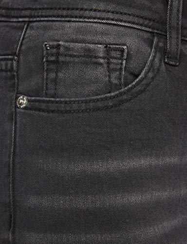 find. Vaqueros Ceñidos de Tiro Alto Mujer, Negro (Schwarz), 36W / 32L, Label: 36W / 32L