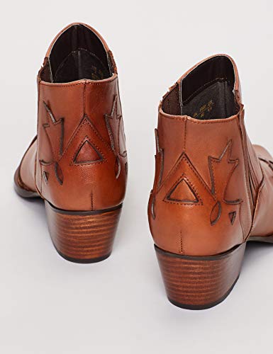 find. Western Botines, Marrón Brandy, 37 EU