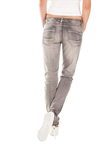 Fraternel Pantalones Jogg Mujer Vaqueros Gris S