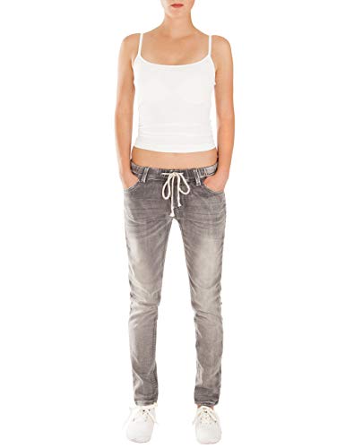 Fraternel Pantalones Jogg Mujer Vaqueros Gris S