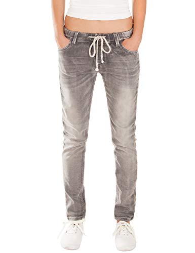 Fraternel Pantalones Jogg Mujer Vaqueros Gris S