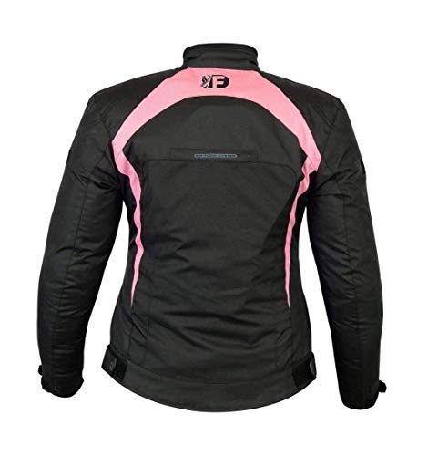 FREEDAY CHAQUETA RIDER-2 MUJER NEGRA/ROSA (XL, ROSA/NEGRA)