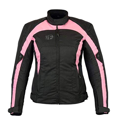 FREEDAY CHAQUETA RIDER-2 MUJER NEGRA/ROSA (XL, ROSA/NEGRA)