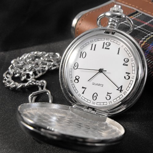 Furgonetas escocés Clan escudo reloj de bolsillo