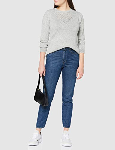 G-STAR RAW 3301 High Waist Straight 90's Ankle Vaqueros, Azul (medium aged stone 8973-6093), 28W / 32L para Mujer