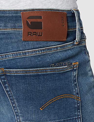 G-STAR RAW 3301 Slim Fit Vaqueros, Medium Aged 8968-2965, 42W / 34L para Hombre