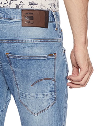 G-STAR RAW ARC 3D Slim Jeans Vaqueros, Medium Aged 7899-071, 36W / 32L para Hombre