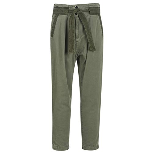 G-STAR RAW Bronson Army Paperbag Pantalones Mujeres Kaki - EU 34 (US 24/30) - Pantalones Chinos