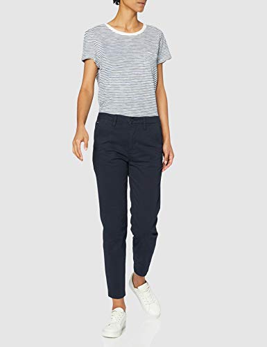 G-STAR RAW Bronson Mid Waist Skinny Chino Pantalones, Azul (Mazarine Blue 4213), 30W / 34L para Mujer