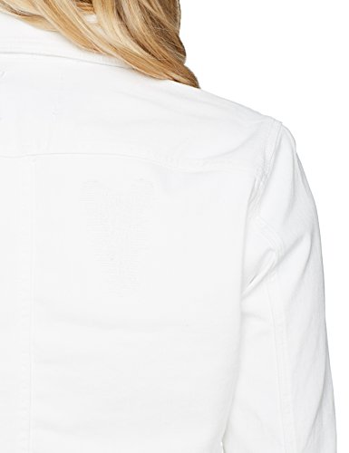 G-STAR RAW D-STAQ DC Dnm Jkt Rp Wmn Chaqueta vaquera, Blanco (Lt Aged Restored 197 9236), Large para Mujer